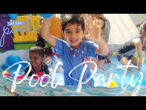 Splash Pool Party For Kids