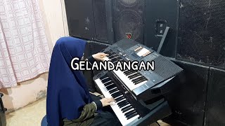 Download lagu Gelandangan (Rhoma Irama) Karaoke | Latihan Keyboard KN 1400 mp3