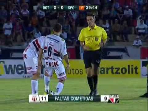 Os gols de Botafogo-SP 2 x 1 São Paulo pelo Paulistão 2011 (06/02/2011).