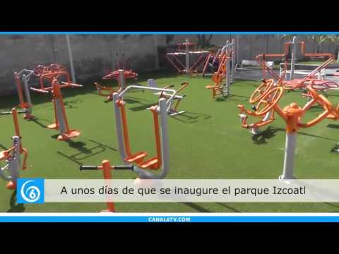 A punto de concluir la construcción del parque Izcoatl