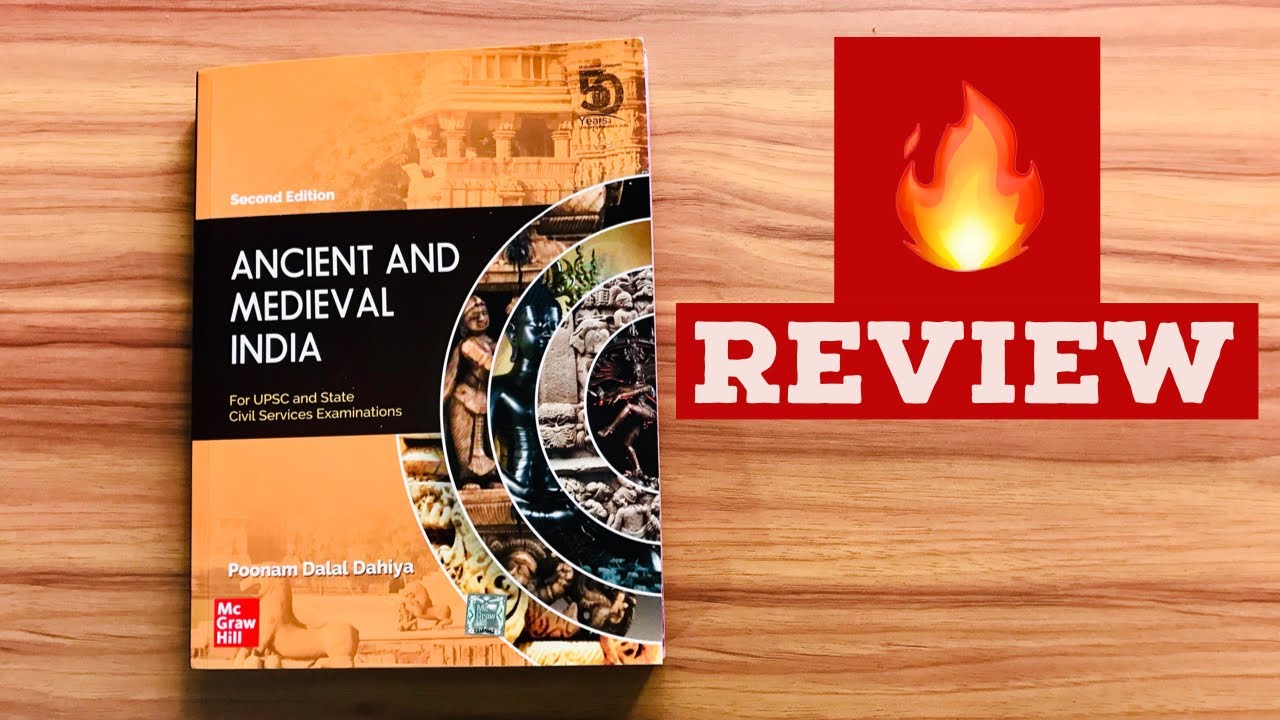 🔥Review Ancient and Medieval India by Poonam Dalal Dahiya Book Best for history for UPSC Aspirant