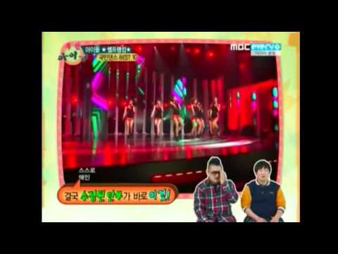 111203 - A (Rainbow) - #9. Best Dance @ MBC Weekly Idol