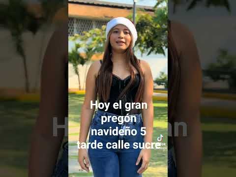 hoy no te pierdas el gran pregón navideño en chone manabi #parati #ecuador #influencer #virales