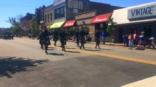 Rockford Memorial day 2017, City of Rockford Pipe Band - Bagpipes