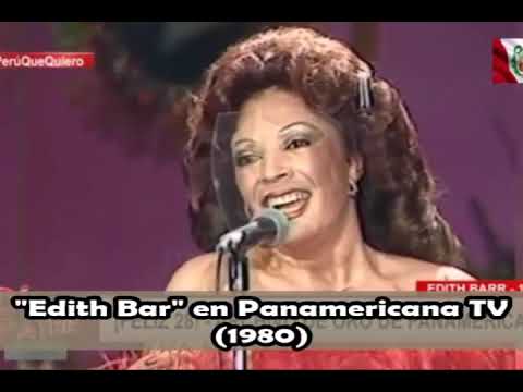 "Edith Bar" en vivo Panamericana TV (1980)