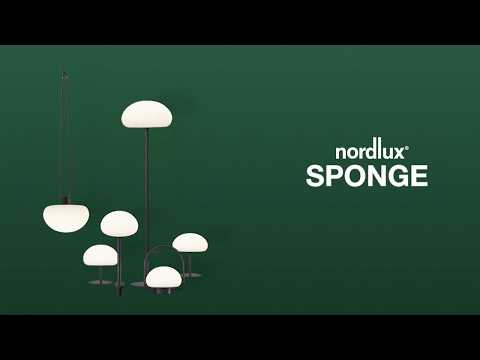 Bordslampa Nordlux Sponge Svart/Vit