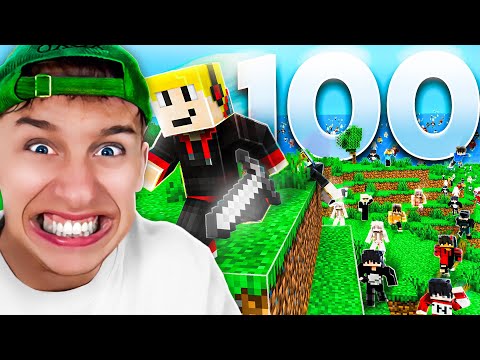 100 SPIELER DEATHRUN, aber man kann sich killen…