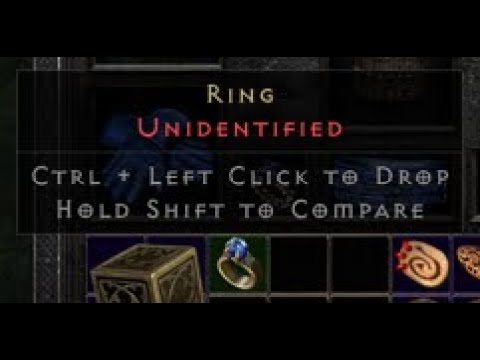 D2R Forgotten Ladder Loot - 30 unidentified unique rings! + How to pronounce the plural SOJs?!? :D
