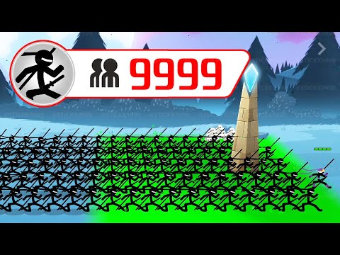 STICK WAR 3 : Ultimate 9999 Team vs. Campaign Battles !⚔️ STICK WAR SAGA HACK 💥 Stickx9999