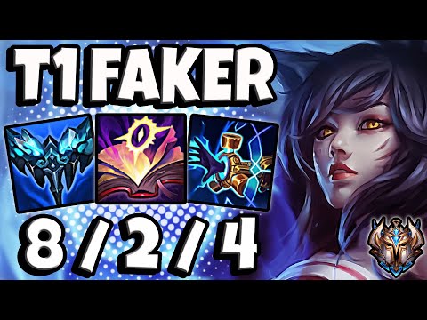 T1 Faker Ahri vs Syndra [ MID ] Patch 12.7 Korea Challenger ✅