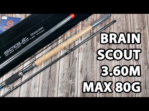  Вудилище фідерне Brain Scout 3.60m M max 80g