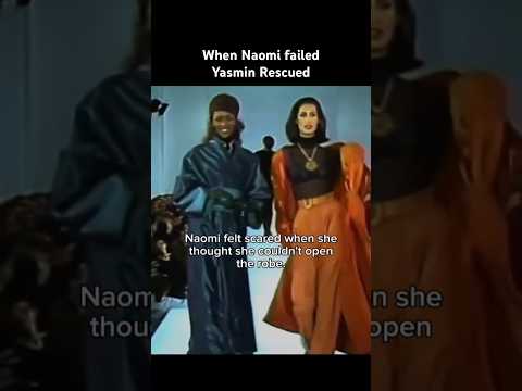 When Naomi Campbell failed to deliver, Yasmeen Ghauri Rescued!