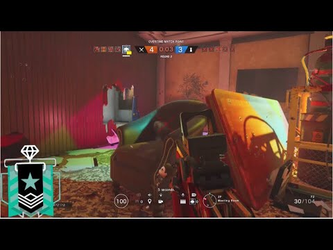 Crazy clutch ends with 1 tap:Xbox Diamond - Rainbow Six Siege