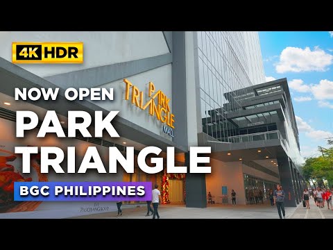 NEWEST Mall in BGC Philippines! | Tour Inside PARK TRIANGLE Mall BGC in Taguig City