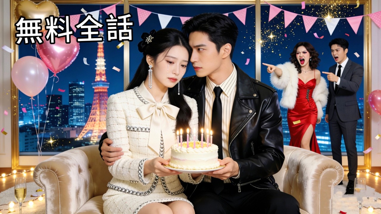 誕生日生配信中に彼氏の浮気を目撃！救ってくれたのはイケメン総裁💓世界一幸せな溺愛生活が始まった！#ショートドラマ #ラブコメ #中国ドラマ #日本語字幕 #恋愛ドラマ