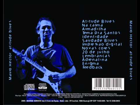 MAURO HECTOR(  MÚSICA IDENTIDADE ) CD ATITUDE BLUES -
