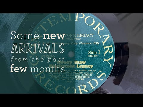 Some new arrivals from the past few months