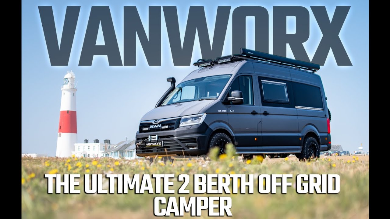 Vanworx ultimate MAN / Crafter off grid camper with shower conversion!