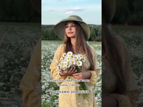 Расскажи, ромашка. Песня Елены Карпук