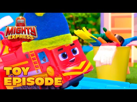 Freight Nate is on a Roll! 🎳 | Mighty Express Toy Play for kids
