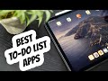 BEST To-Do List Apps for Your iPhone/iPad! | Personal Favorites