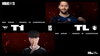 T1 vs TL. Match 19.10.2023 on Worlds 2023 Lol