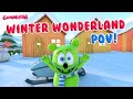 Gummy Bear Winter Wonderland POV Skiing POV Ice Skating POV Bobsled POV Snowmobile POV