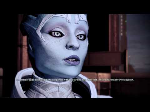 Jenn Mass Effect 2 HD 30 - Talking with Pitne For & Anaya to find & Recruit Samara on Illium A