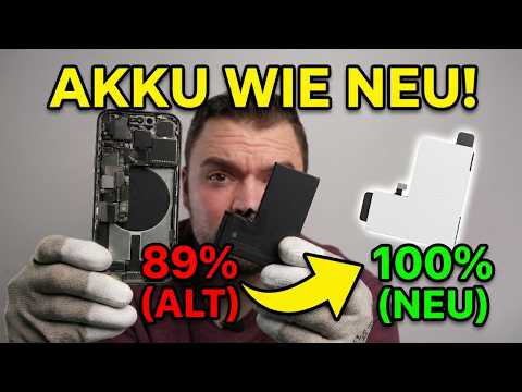 iPhone 15 Pro: Zurück auf 100% Kapazität (Original-Akku)