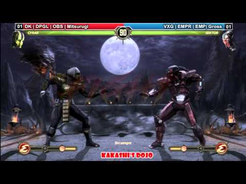 MK9 - DK DPGL OBS Mitsurugi (Cyrax) vs VXG EMPR EMP Gross (Sektor)