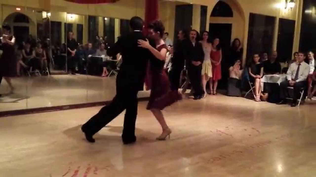 Argentine tango: Florencia Borgnia & Marcos Pereira @ Salon Reale