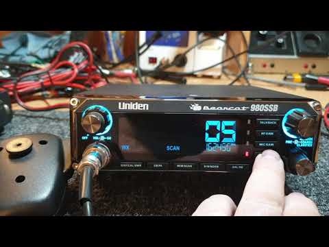 Uniden Bearcat 980SSB "beep removal" and a few tune up tips while the lids are off...