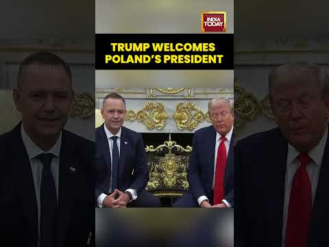 Trump Hosts Poland's New President at White House, Promises Strong US Troop Presence in Europe