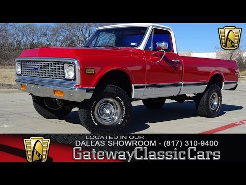 1972 Chevrolet K10 - Gateway Classic Cars of Dallas #880