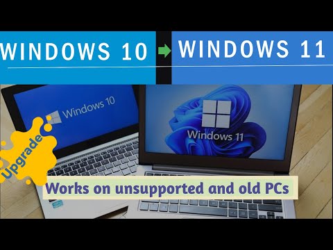 How to upgrade Windows 10 to Windows 11 on UNSUPPORTED PC 2023 | No ...
