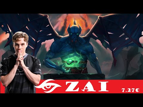 [DOTA 2] Team SECRET.zai the NIGHT STALKER [OFFLANE] [7.27C]