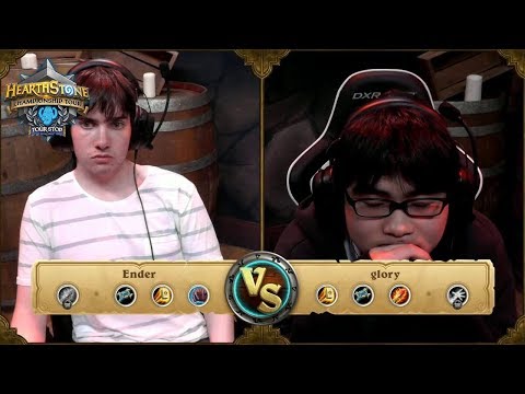 Hearthstone Championship Tour Sydney Stop 2018 | Ender vs glory - DAY 1 | HCT Sydney Stop 2018