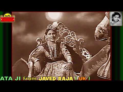 LATA JI & MOHAMMED RAFI~Film~DULARI~{1949}~Raat Rangili Mast Nazare~[*HD Video & Audio*]*[*TRIBUTE*]