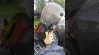 Milwaukee miter saw, how to change the blade on a chop saw