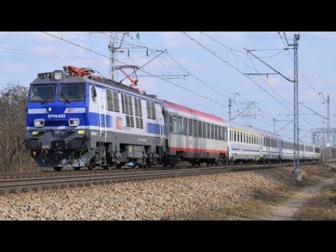 EP09-033 EIC Sobieski z austriackim wagonem +RP1 |Warszawa Targówek|