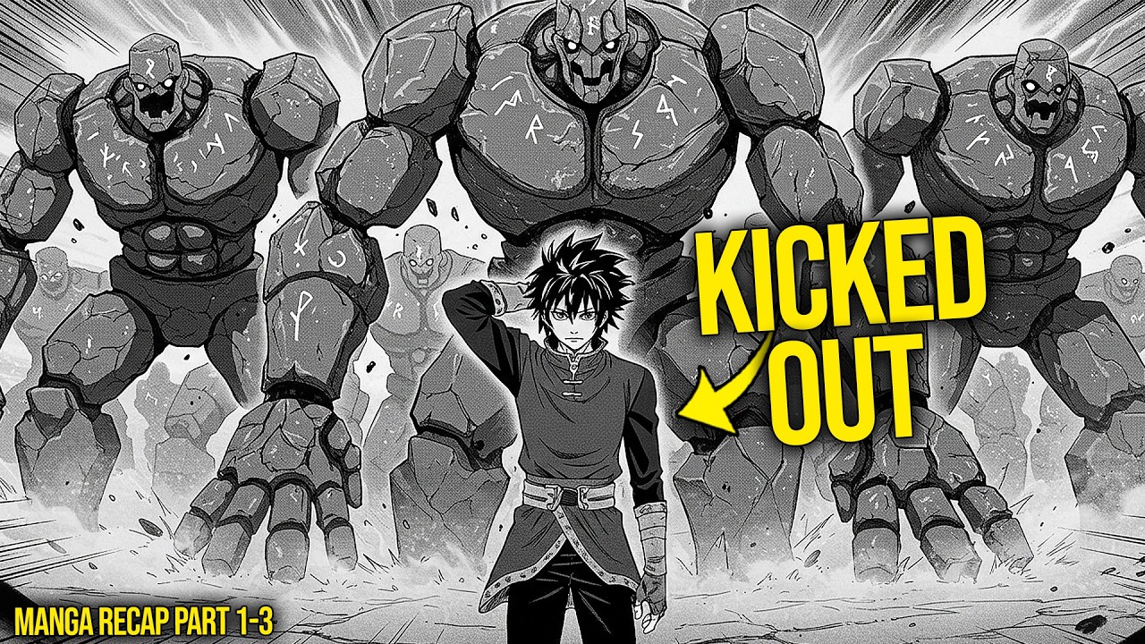 Exiled From The Kingdom, Golem Master Builds an Army Stronger Than The Nation | Manga Recap