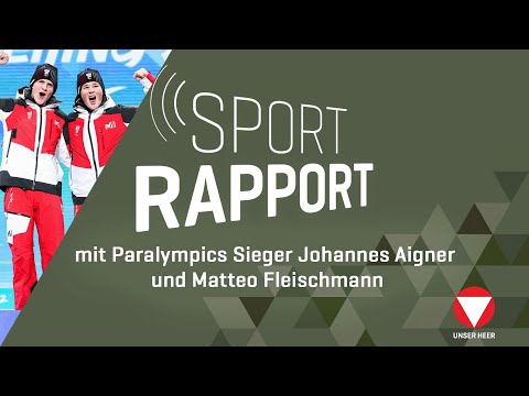 SportRapport - Matteo Fleischmann und Johannes Aigner über ihr paralympisches Gold