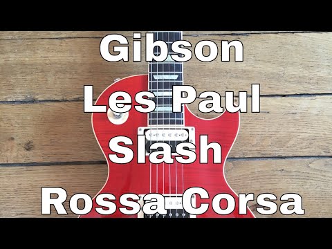 Gibson Les Paul Slash Rossa Corsa presented by Matthieu Lucas