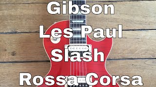 Gibson Les Paul Slash Rossa Corsa presented by Matthieu Lucas