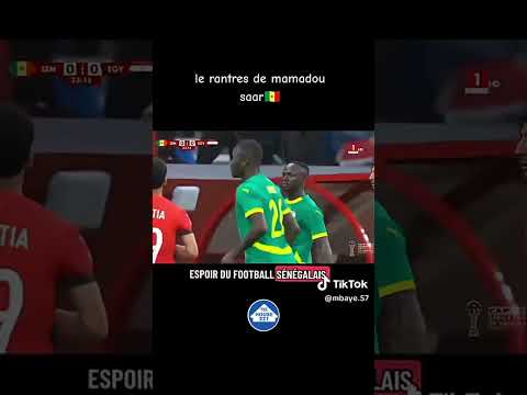 un moment inoubliable pour Mamadou sarr #viralshort #can2025 #senegal