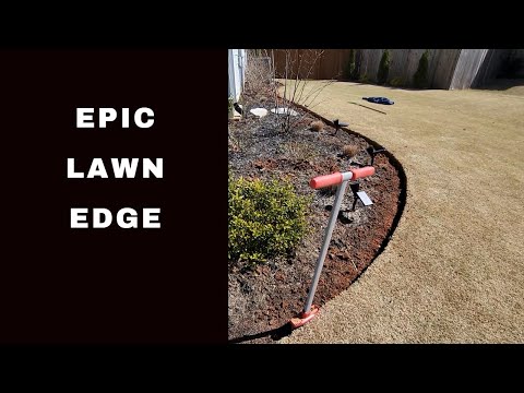 How to create EPIC LAWN EDGES!