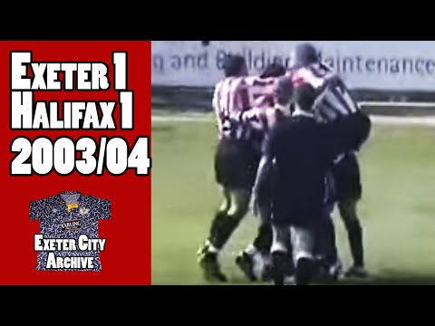 Exeter City 1-1 Halifax Town - 9th August 2003