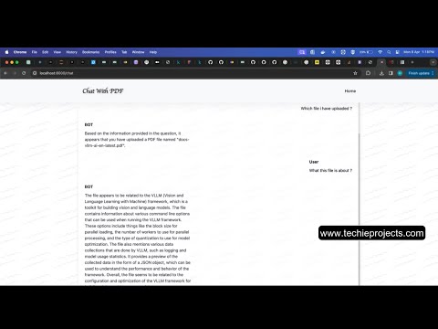 Create Personal Assistant Chatbot using AI & Python | PDF Reader using Python