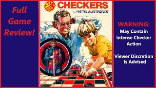 Checkers Intellivision Review The No Swear Gamer Ep 838