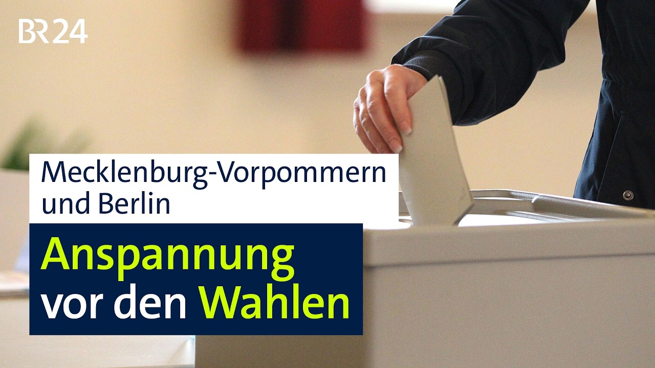 Wahlkampfendspurt: Anspannung in Berlin | BR24